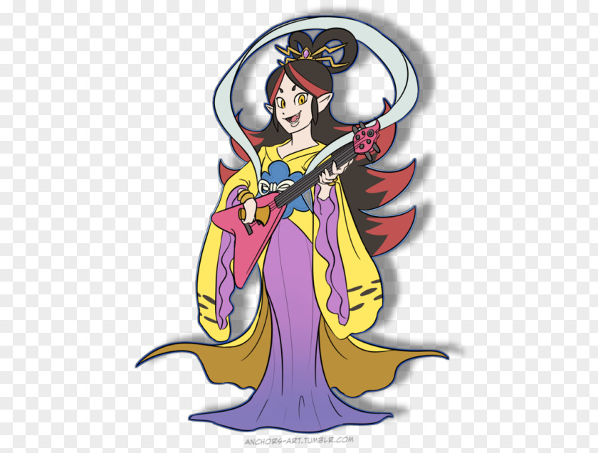 Yo-Kai Watch 3 Seven Lucky Gods Benzaiten Yōkai Deity PNG