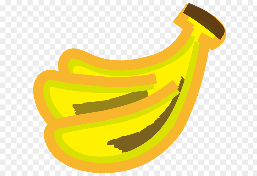 Banana Product Design Clip Art Line PNG