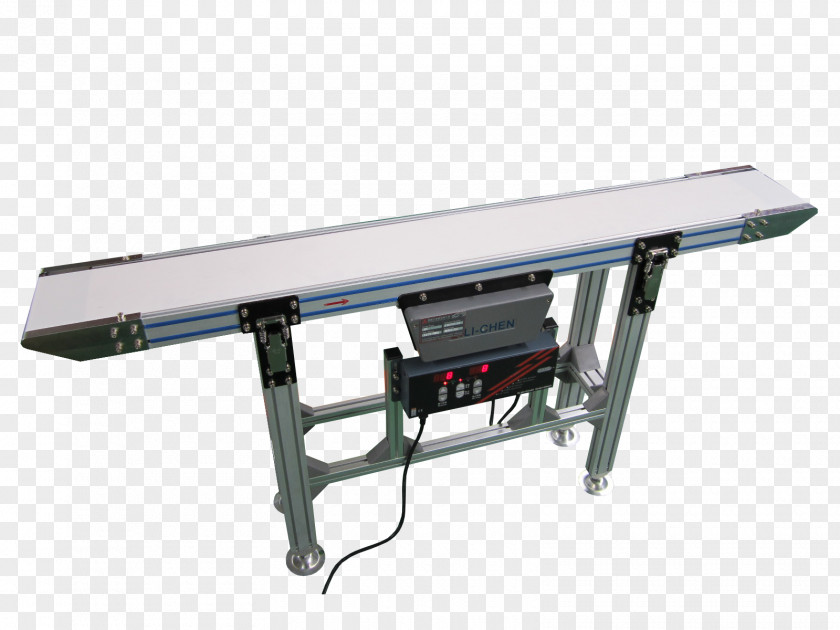 Conveyor System Belt Lineshaft Roller Extrusion Machine PNG