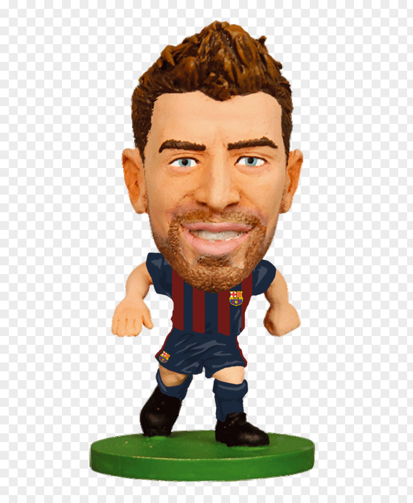 Fc Barcelona Gerard Piqué FC Action & Toy Figures Figurine Football Player PNG
