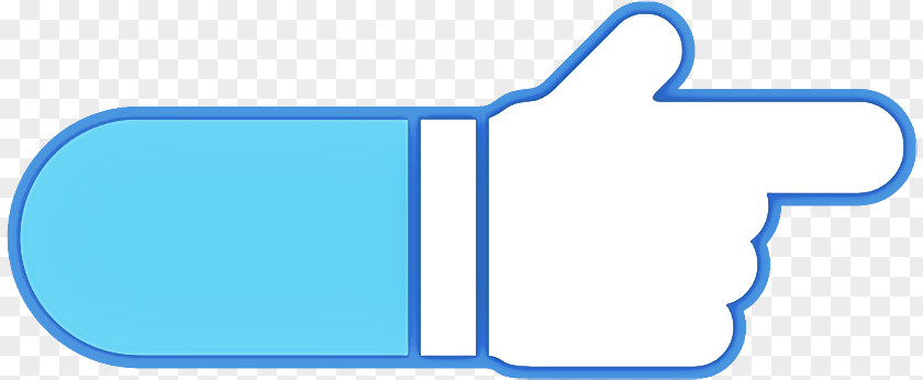 Rectangle Electric Blue Azure Line PNG