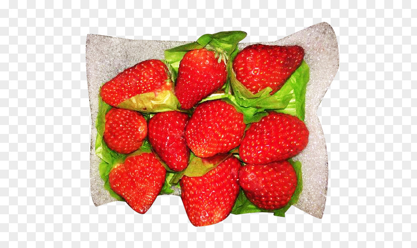 Strawberry Picks Up A Pile Of Picture Material Aedmaasikas Food PNG