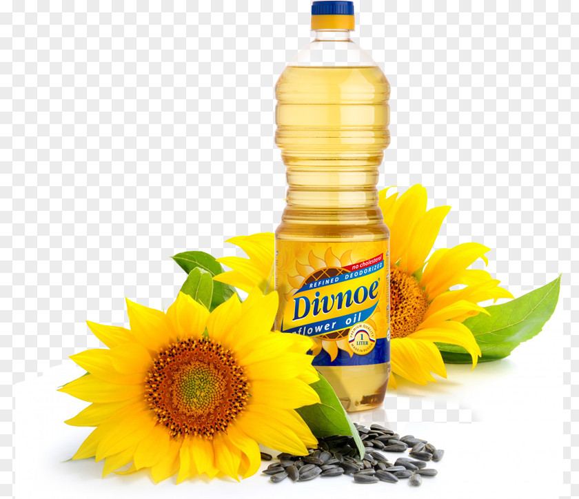 Sunflower Oil Organic Food Common Seed PNG