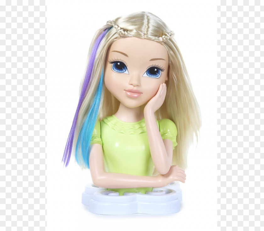 Barbie Moxie Girlz Human Hair Color Doll PNG