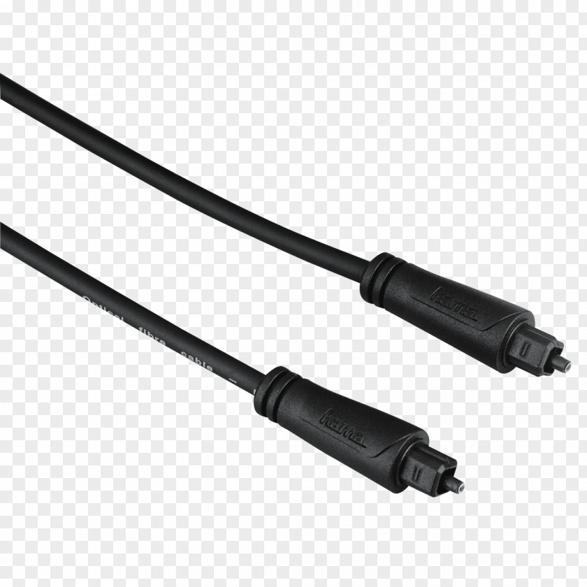 Cable Plug TOSLINK Optical Fiber Electrical Digital Audio PNG