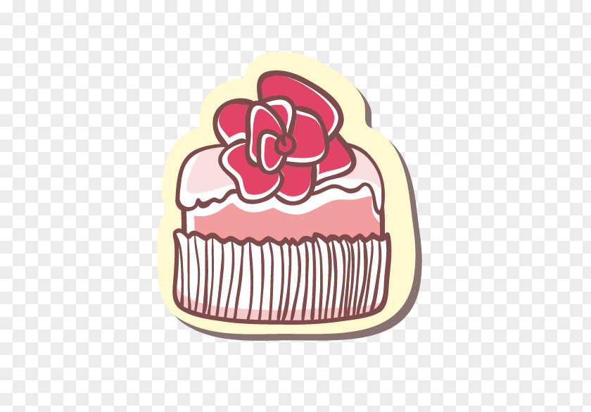 Cartoon Cake Cupcake Cream Pie Torte Fruitcake PNG