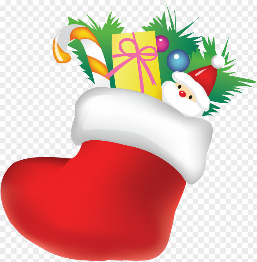 Christmas Gift Santa Claus Clip Art PNG