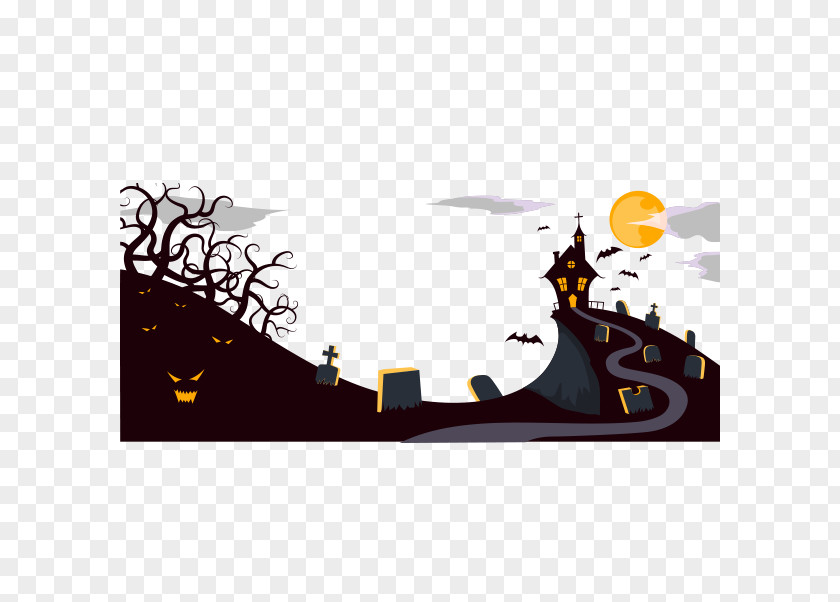 Halloween Dark Background Elements PNG dark background elements clipart PNG