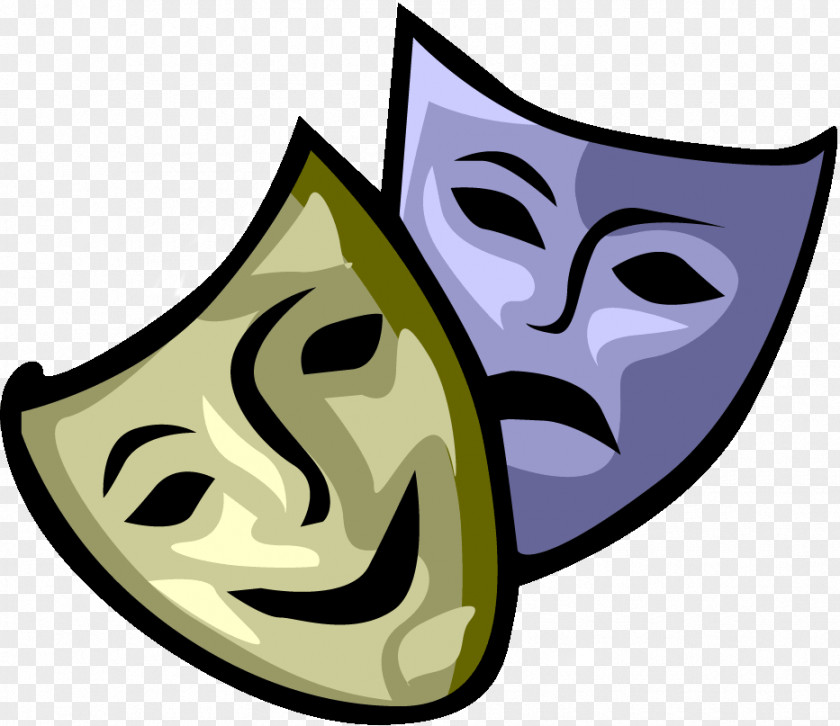 Mask Drama Musical Theatre Play Clip Art PNG