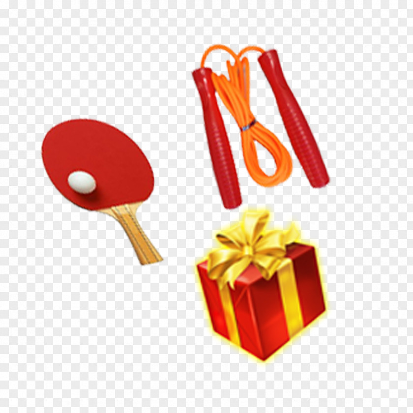 Rope Skipping,pingpong,gift Box Clip Art PNG