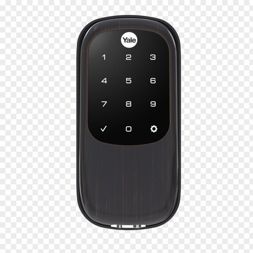 Amazon.com Dead Bolt Z-Wave Yale Smart Lock PNG