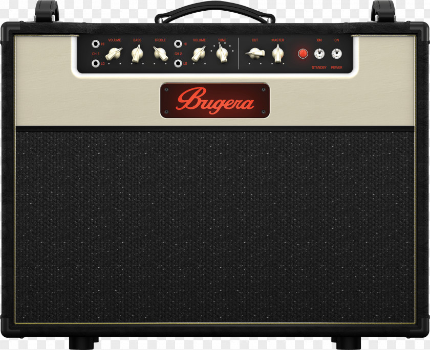 Amplifier Bass Volume Guitar Bugera BC30 EL84 PNG