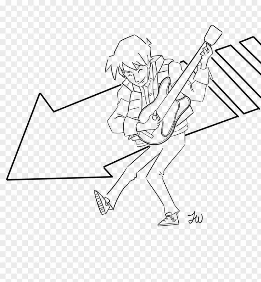 Line Art Finger Angle Sketch PNG