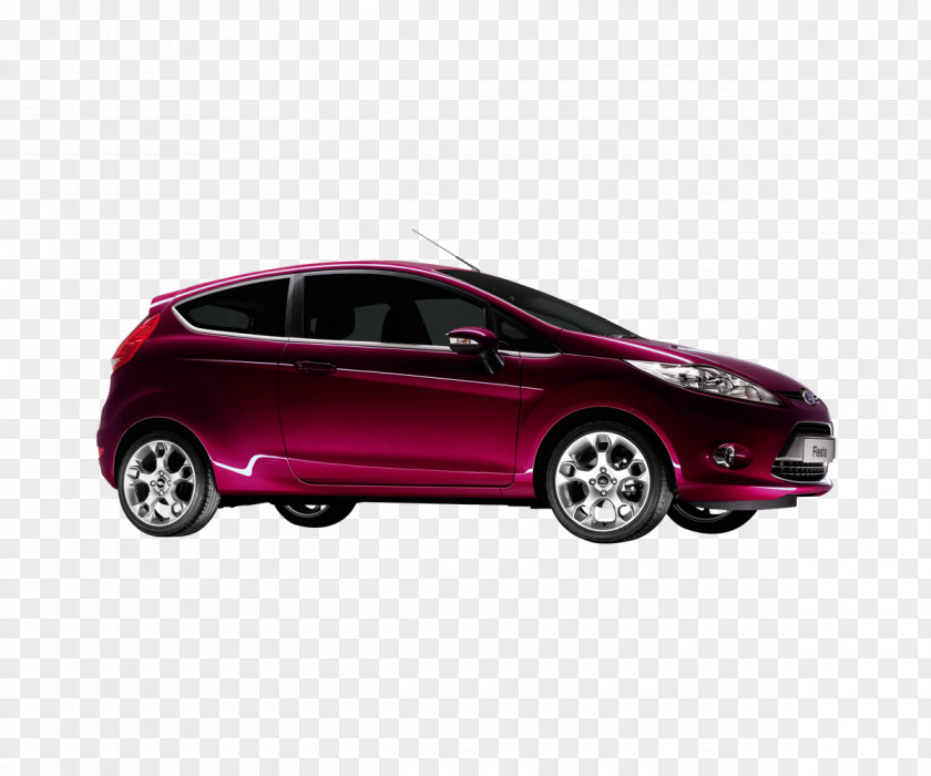 Red Car Bumper City Ford Fiesta Motor Vehicle PNG