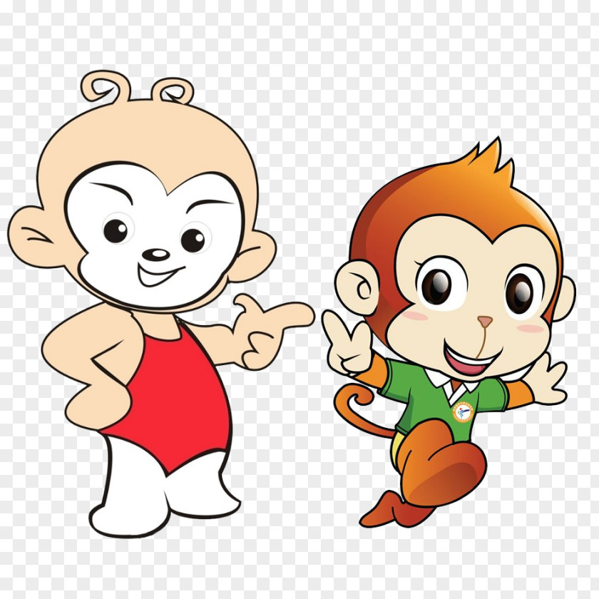 Second Paragraph Monkey Creative Cartoon Laughter Clip Art PNG