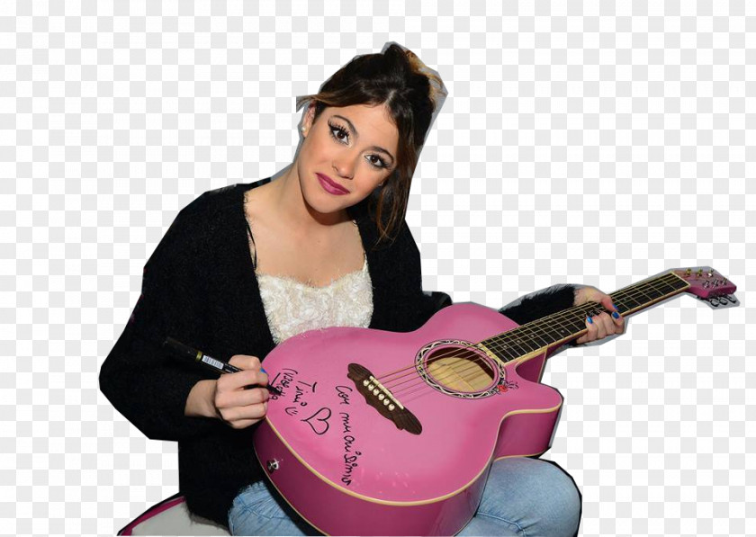 Acoustic Guitar Martina Stoessel Violetta Tini PNG
