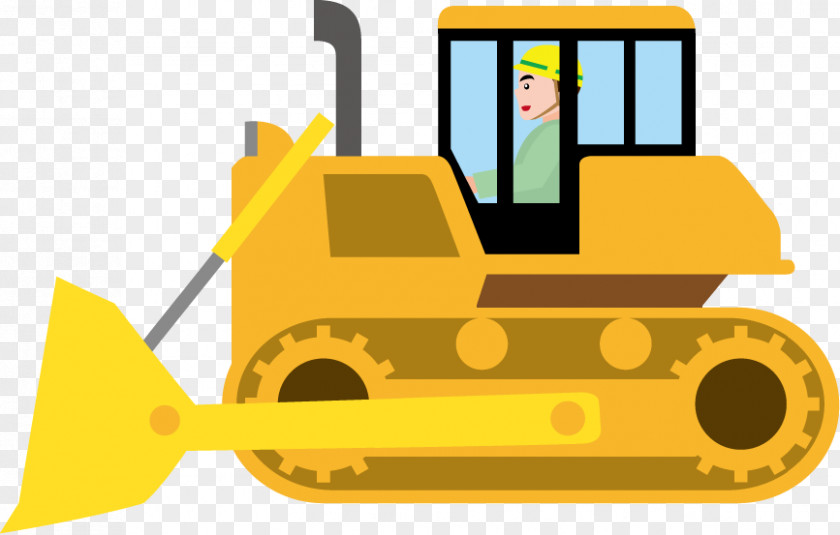 Bulldozer Caterpillar Inc. Architectural Engineering Clip Art PNG