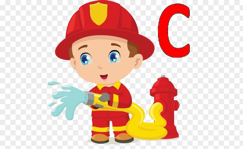 Firefighter Fire Department Engine Clip Art PNG