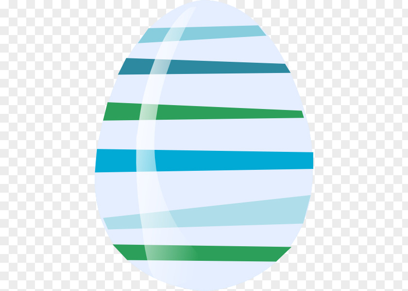 Green Stripe Easter Egg Scrapbooking Embellishment PNG