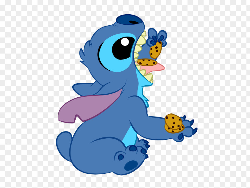 Stitch Lilo & Eating Biscuits Pelekai PNG