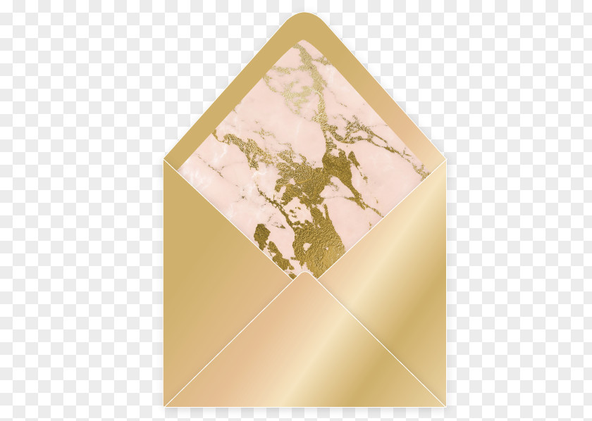 Wedding Invitation Gold Paper Envelope Gilding PNG