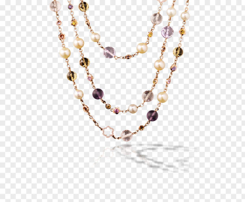 Chanel Pearl Necklace Amethyst Jewellery PNG