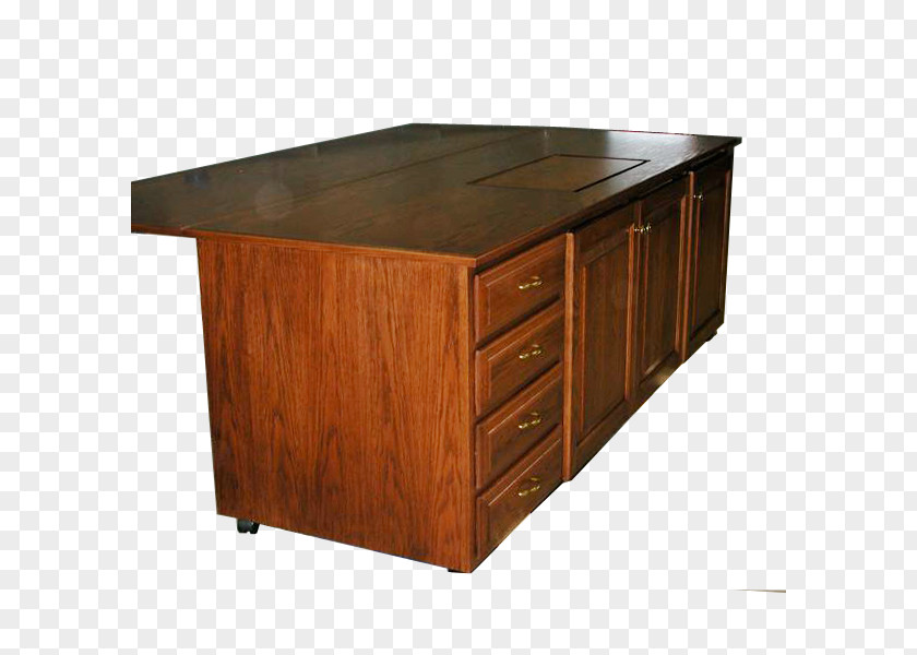 Custom Cabinets Desk Wood Stain Varnish Drawer PNG