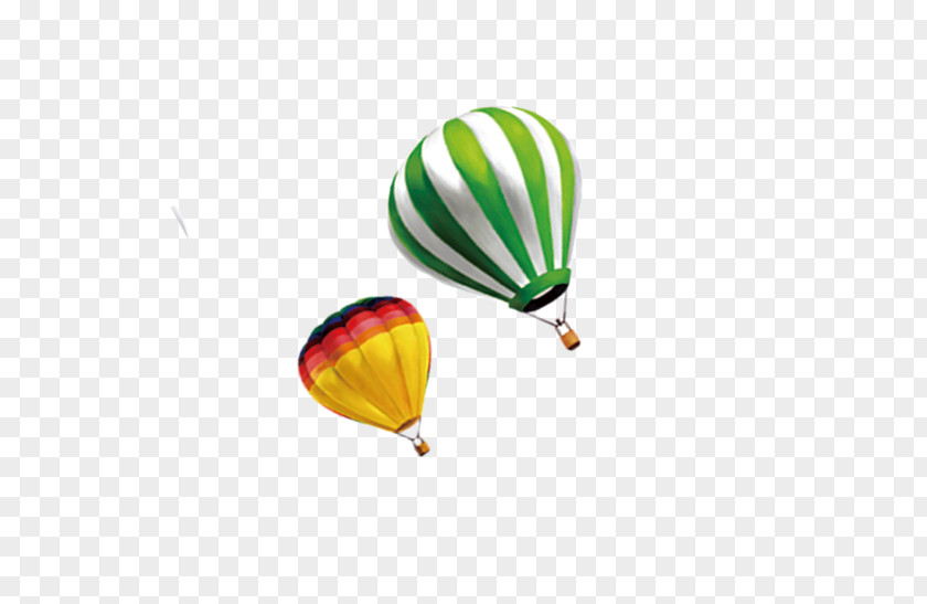 Hot Air Balloon Landing PNG