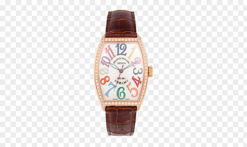 Ms. Automatic Mechanical Watches Franck Muller Watch Luxury Diamond Quartz Clock PNG