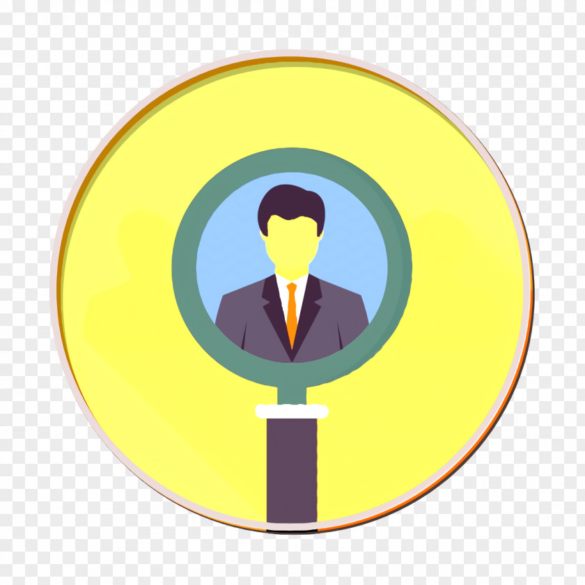 Recruitment Icon Business Management Research PNG