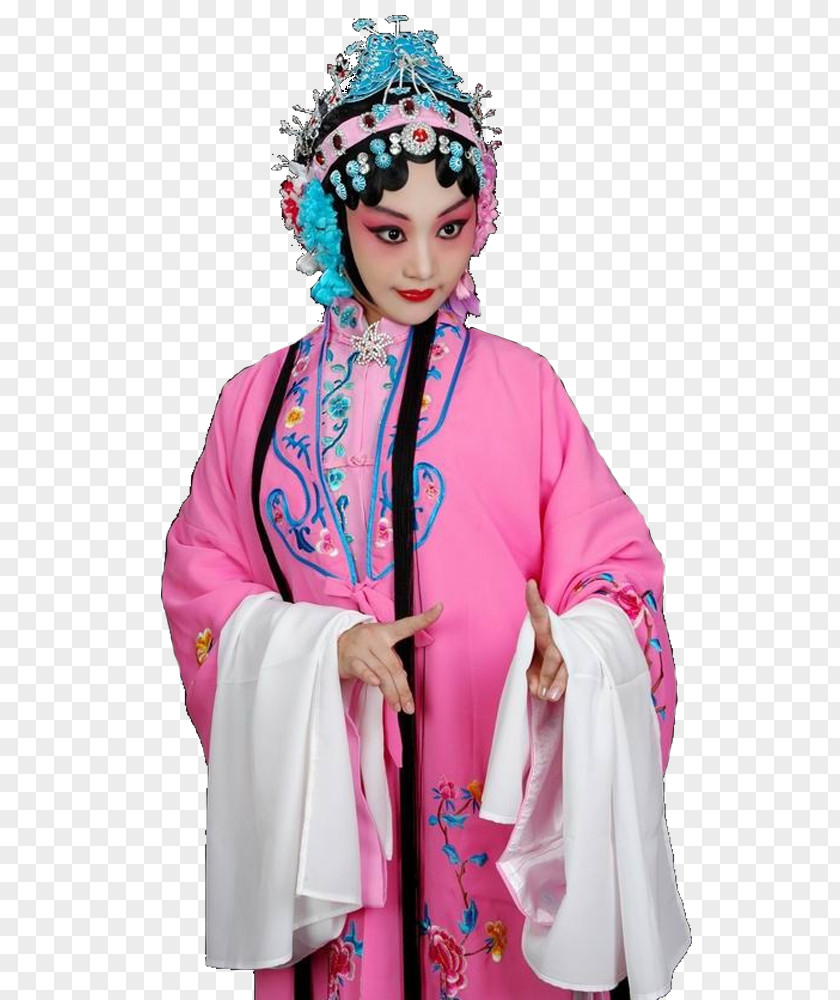 Robe Peking Opera Pink M Beijing PNG