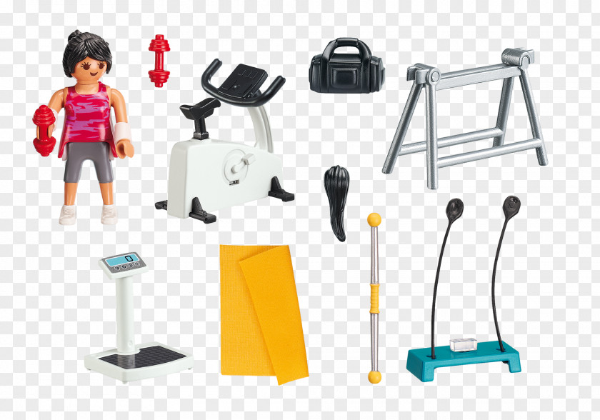 Toy Playmobil Fitness Centre Room PNG