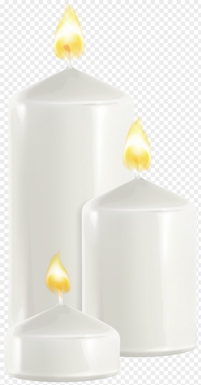 Candles Flameless Lighting Clip Art PNG