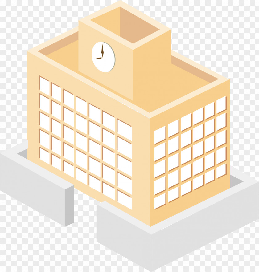 Clock Tower Cartoon Rubiks Cube Professors Magic V-Cube 7 PNG