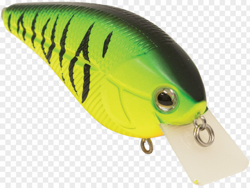 Fish Spoon Lure Green PNG