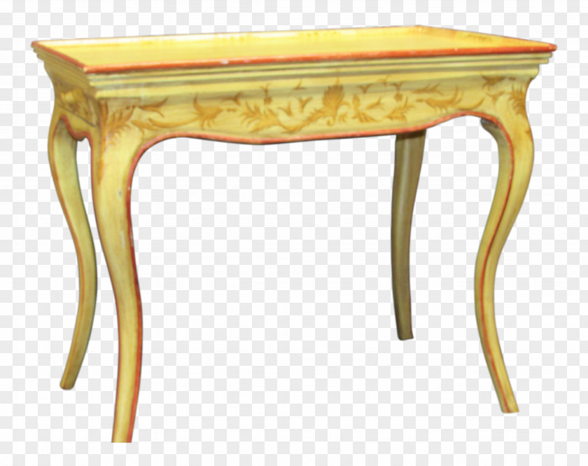 Hand Painted Desk Table Garden Furniture PNG