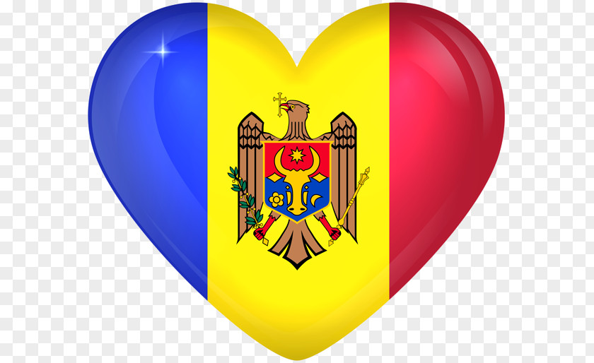 Heart Flag Of Moldova Stock Photography National Symbol PNG