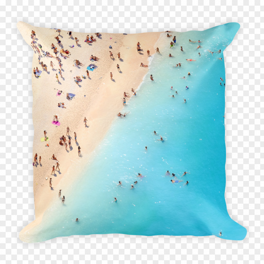 Throw Pillows Bondi Beach Photography Cushion PNG