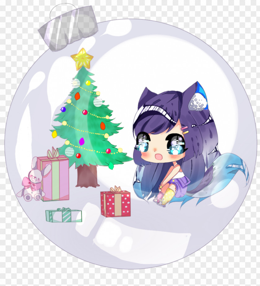 Uyunmi Bbu Christmas Ornament Cartoon Character PNG