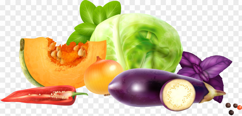Cartoon Vegetables Organic Food Health Diet Vegetable PNG
