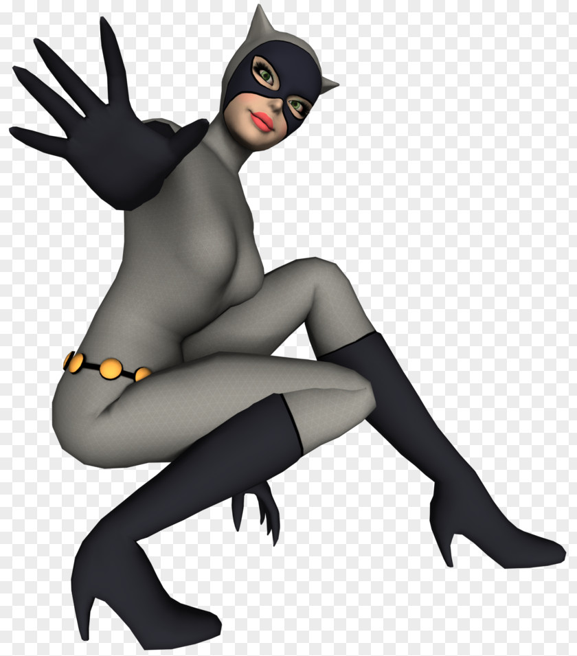 Catwoman Rendering Drawing PNG