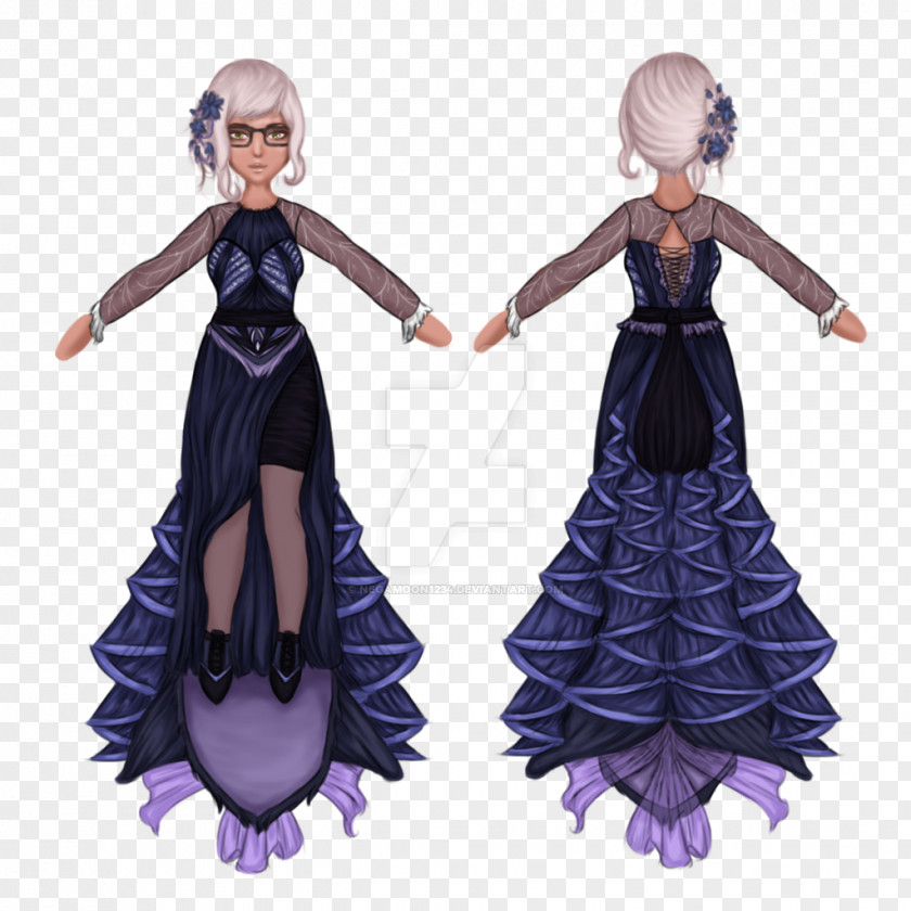 Extinct Costume Design Gown PNG