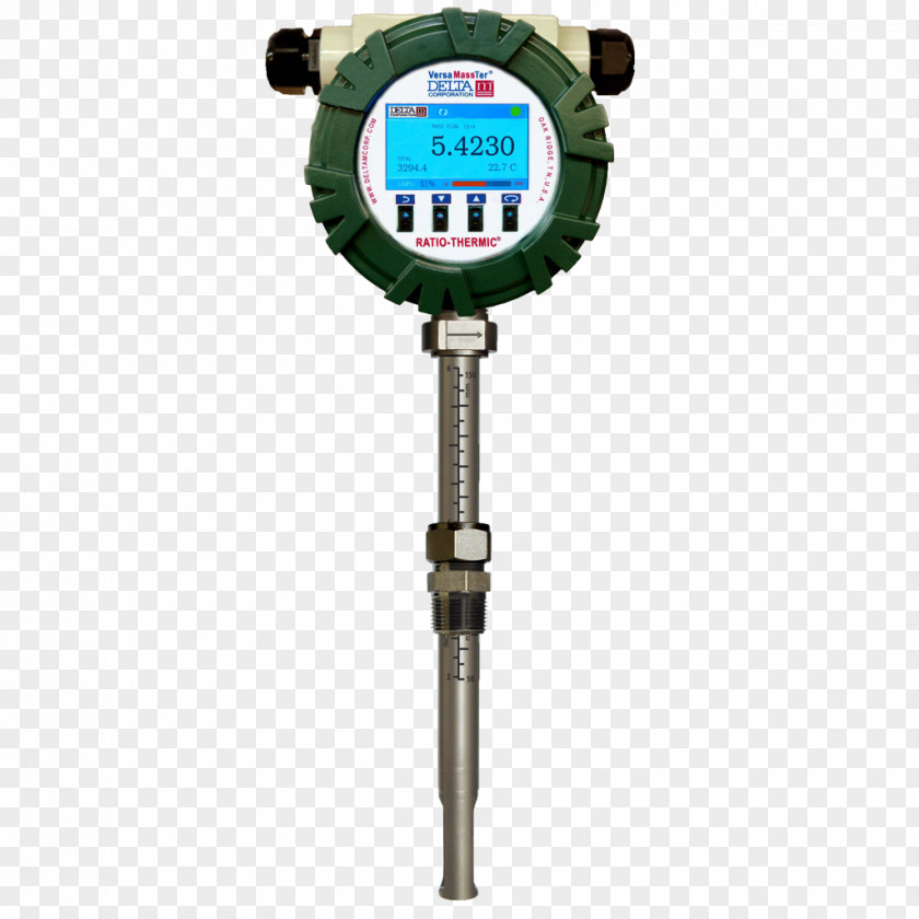 Thermal Mass Flow Meter Measurement Pneumatics Compressor Compressed Air PNG