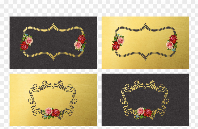 Businesss Card Business Cards Paper Gold Leaf Clip Art PNG