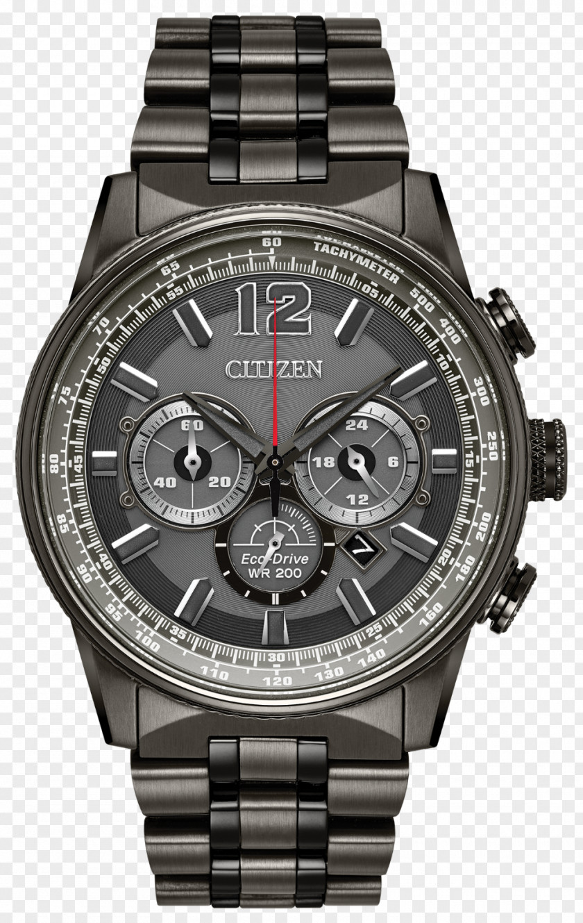 Eco-Drive CITIZEN Men's Nighthawk Chronograph Watch Citizen Holdings PNG