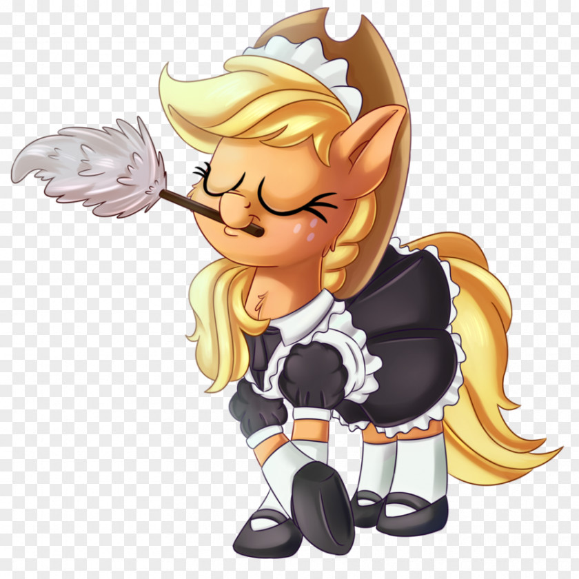 Maid Applejack Pony Pinkie Pie Equestria Daily PNG