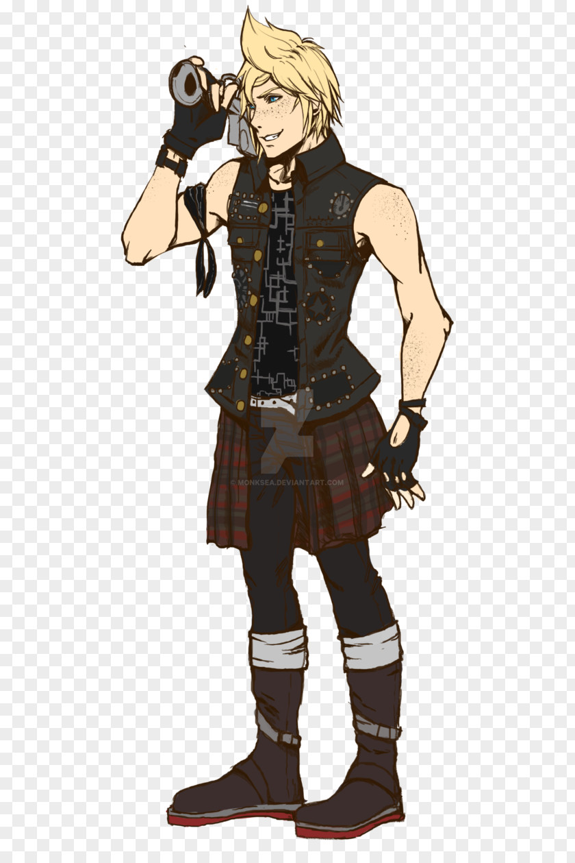 Q Version Of The Characters Final Fantasy XV: Episode Prompto Noctis Lucis Caelum Fan Art Model Sheet PNG