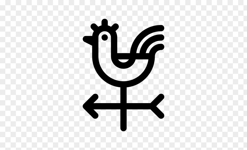 Rooster Weather Vane Wind PNG