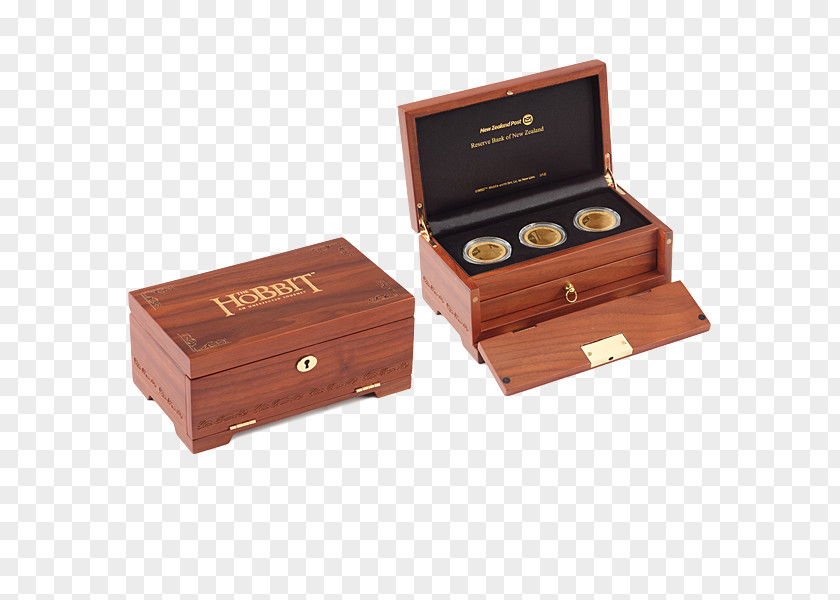 The Hobbit New Zealand Gold Coin Set PNG