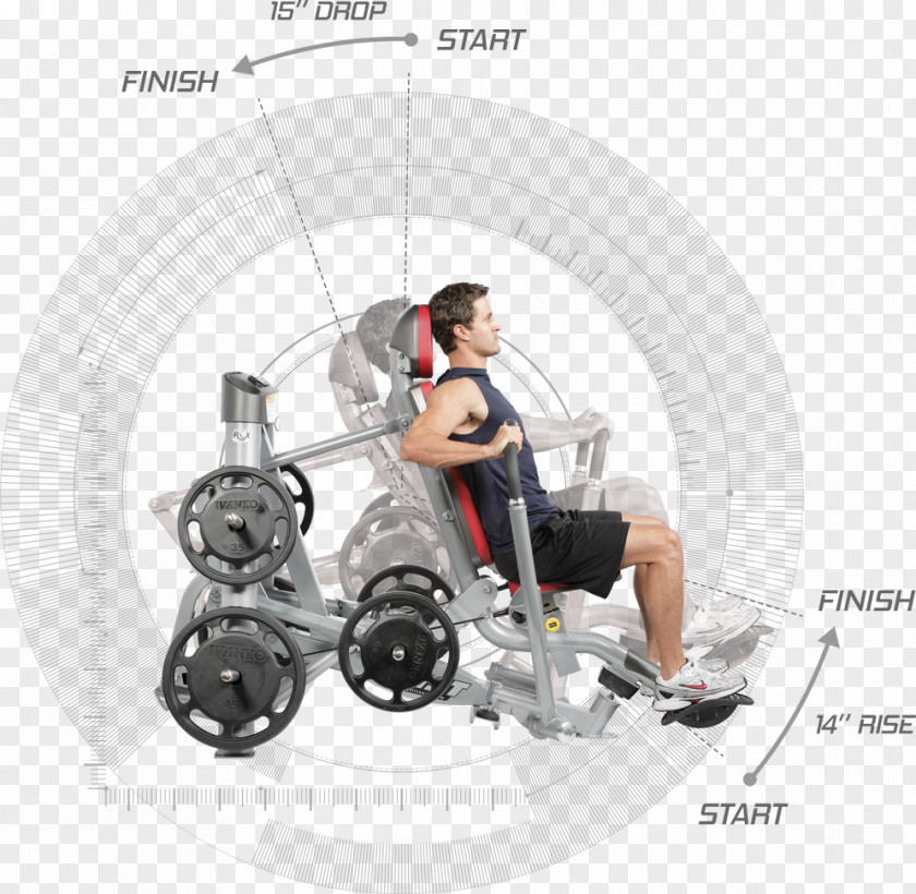 Hoisting Machine Exercise Musculation Des Pectoraux Bench Press Développé Décliné Weight Training PNG